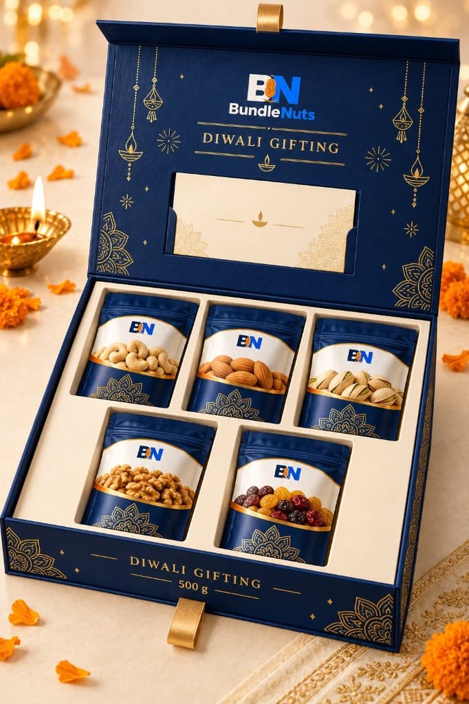 Diwali Book Style Gift Box 500g