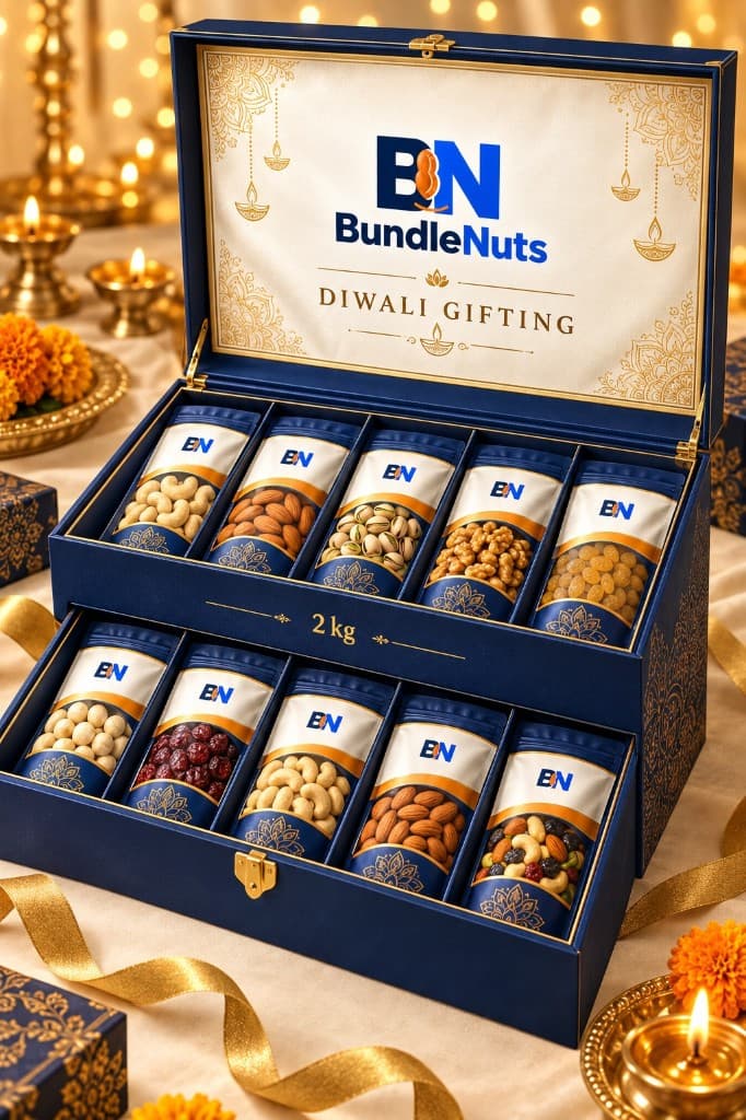Diwali Tiered Gift Chest 2kg